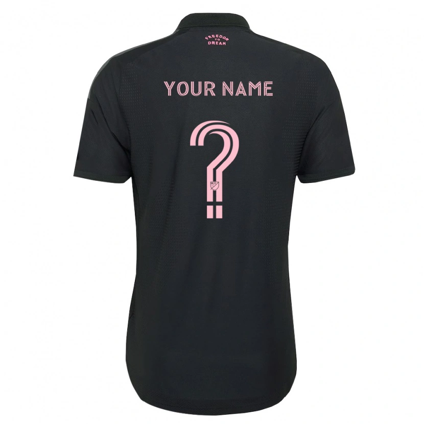 Danxen Kid Your Name #0 Pink Black White Away Jersey 2026/27 T-Shirt
