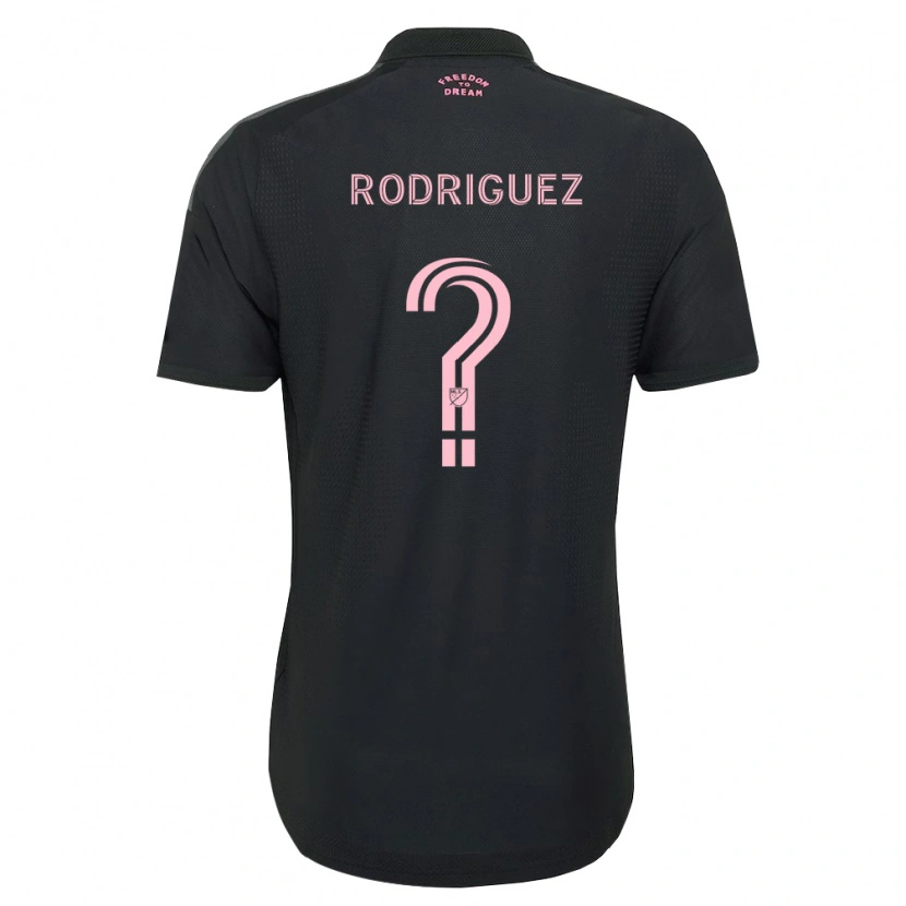 Danxen Kid Emerson Rodríguez #0 Pink Black White Away Jersey 2026/27 T-Shirt