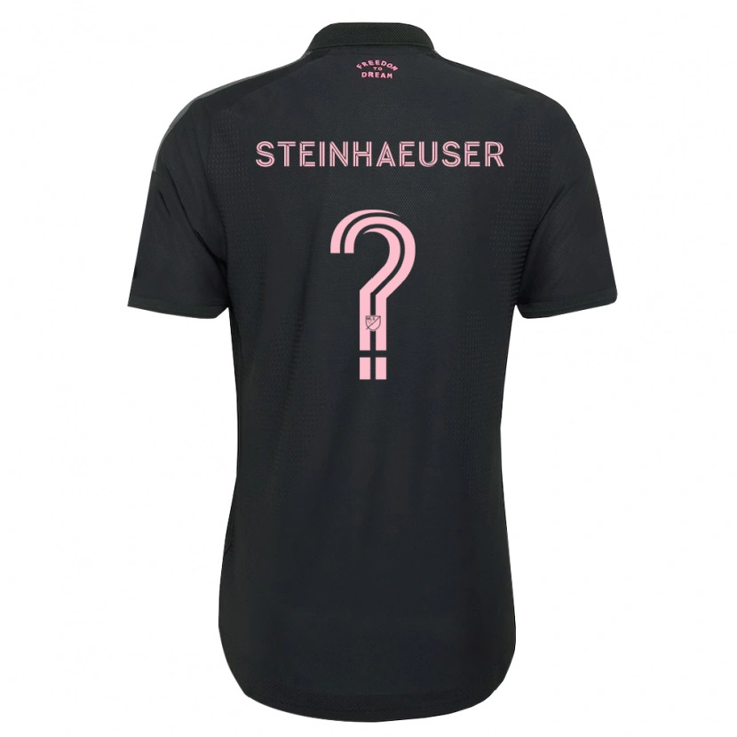 Danxen Kid Marcus Steinhaeuser #0 Pink Black White Away Jersey 2026/27 T-Shirt