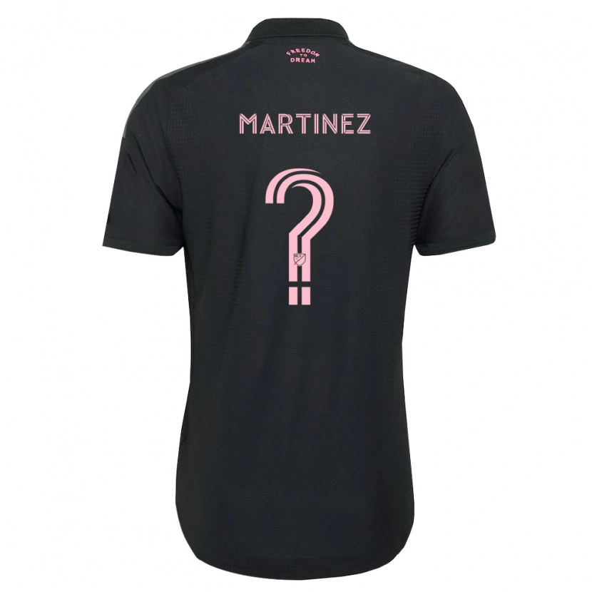 Danxen Kid Derrek Martinez #0 Pink Black White Away Jersey 2026/27 T-Shirt