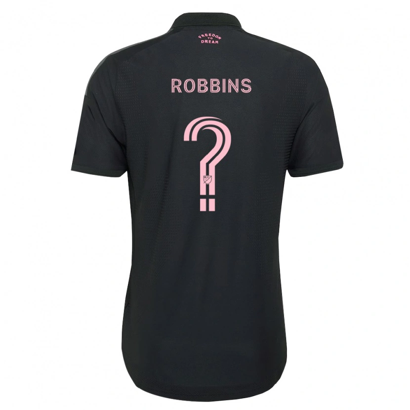 Danxen Kid Lukas Robbins #0 Pink Black White Away Jersey 2026/27 T-Shirt