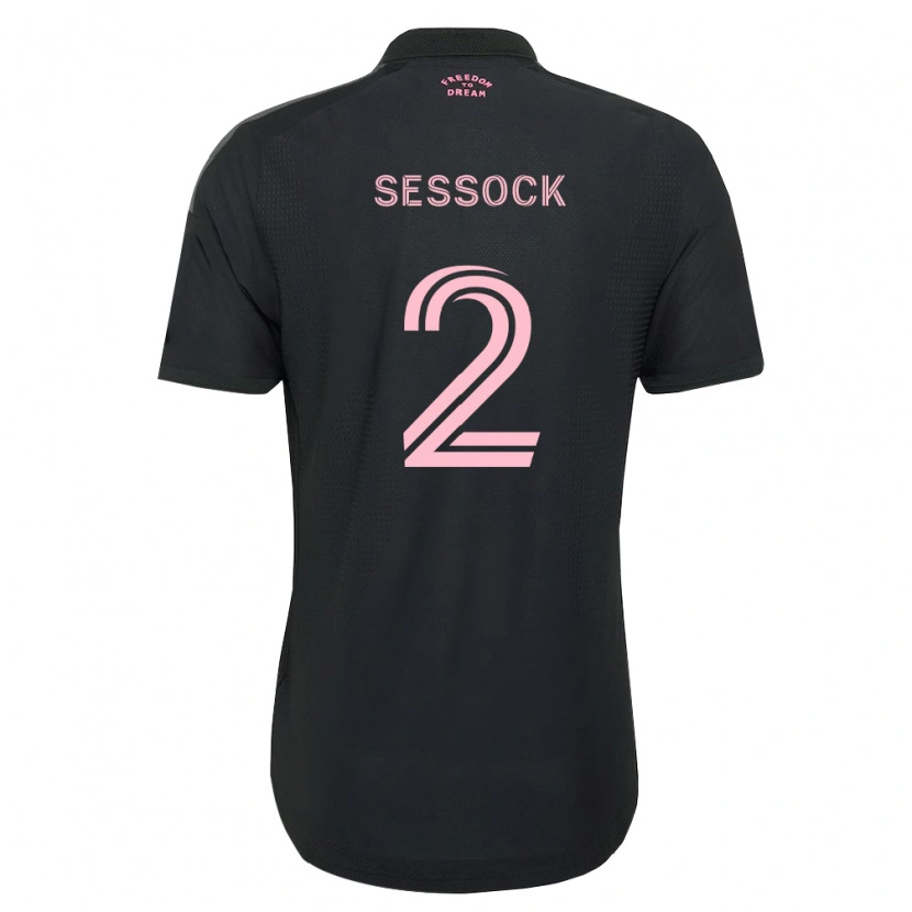 Danxen Kid Nykolas Sessock #2 Pink Black White Away Jersey 2026/27 T-Shirt