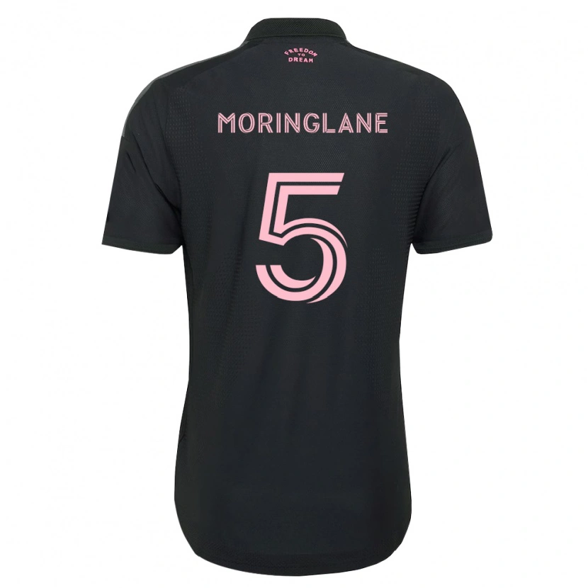 Danxen Kid Luis Moringlane #5 Pink Black White Away Jersey 2026/27 T-Shirt