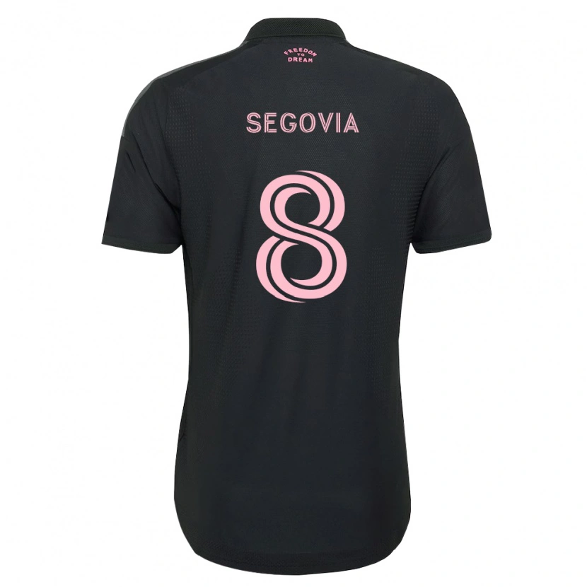 Danxen Kid Telasco Segovia #8 Pink Black White Away Jersey 2026/27 T-Shirt