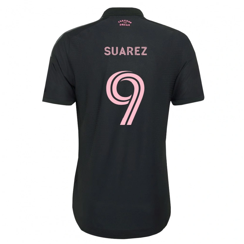 Danxen Kid Luis Suárez #9 Pink Black White Away Jersey 2026/27 T-Shirt