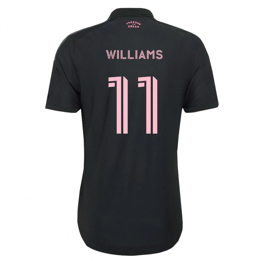 Danxen Kid Chaz Williams #11 Pink Black White Away Jersey 2026/27 T-Shirt