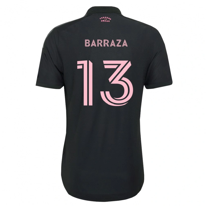 Danxen Kid Luis Barraza #13 Pink Black White Away Jersey 2026/27 T-Shirt