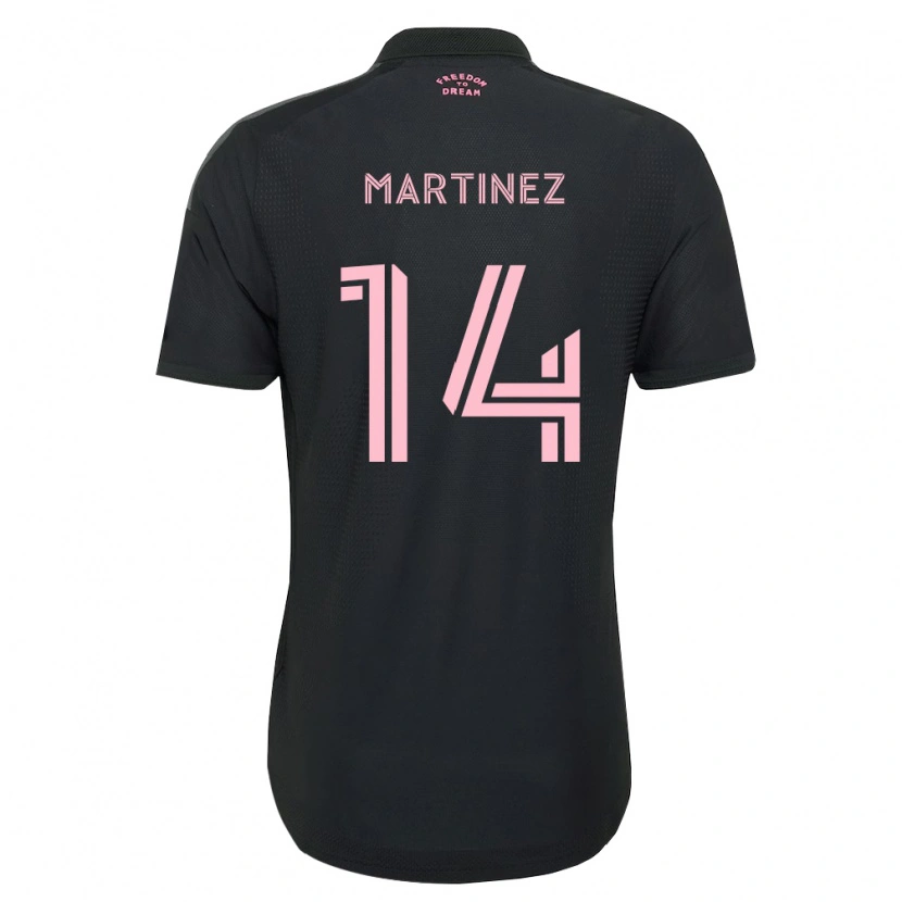 Danxen Kid David Martinez #14 Pink Black White Away Jersey 2026/27 T-Shirt
