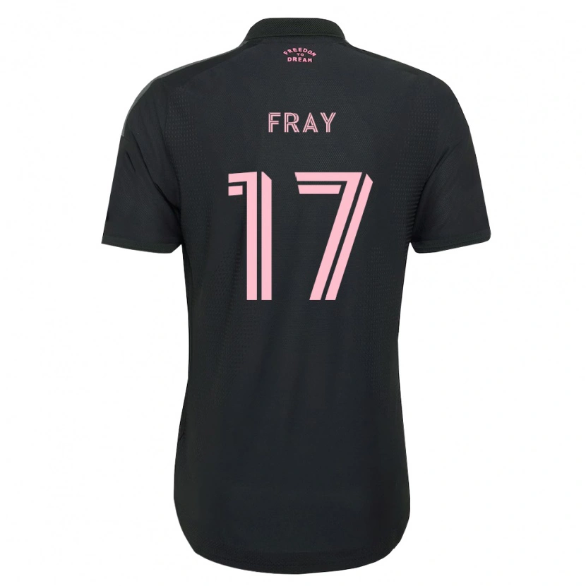 Danxen Kid Ian Fray #17 Pink Black White Away Jersey 2026/27 T-Shirt