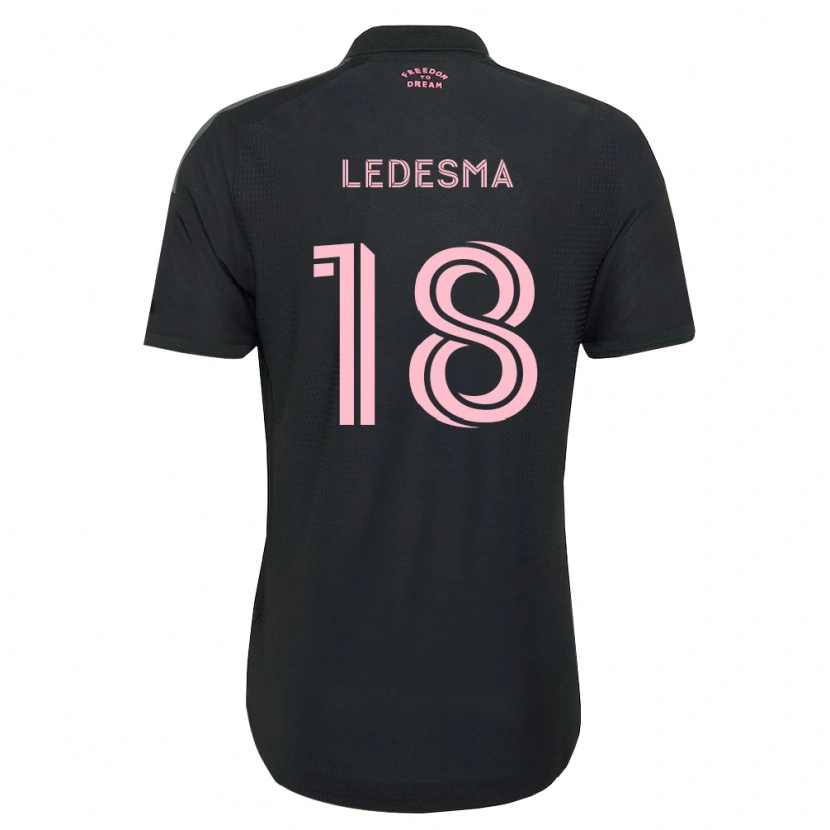 Danxen Kid Santiago Ledesma #18 Pink Black White Away Jersey 2026/27 T-Shirt
