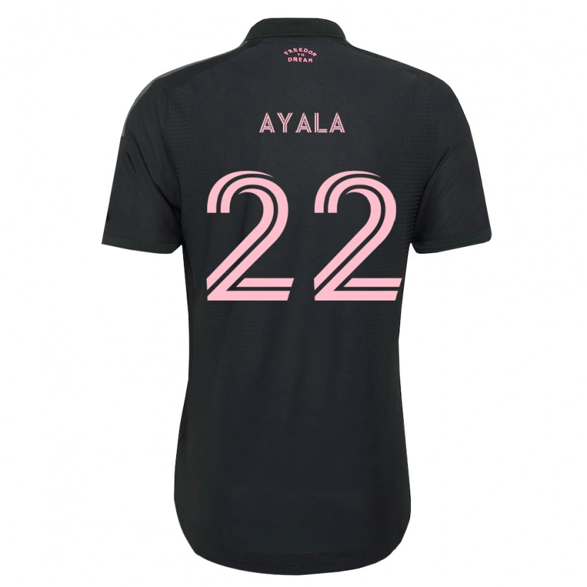 Danxen Kid David Ayala #22 Pink Black White Away Jersey 2026/27 T-Shirt