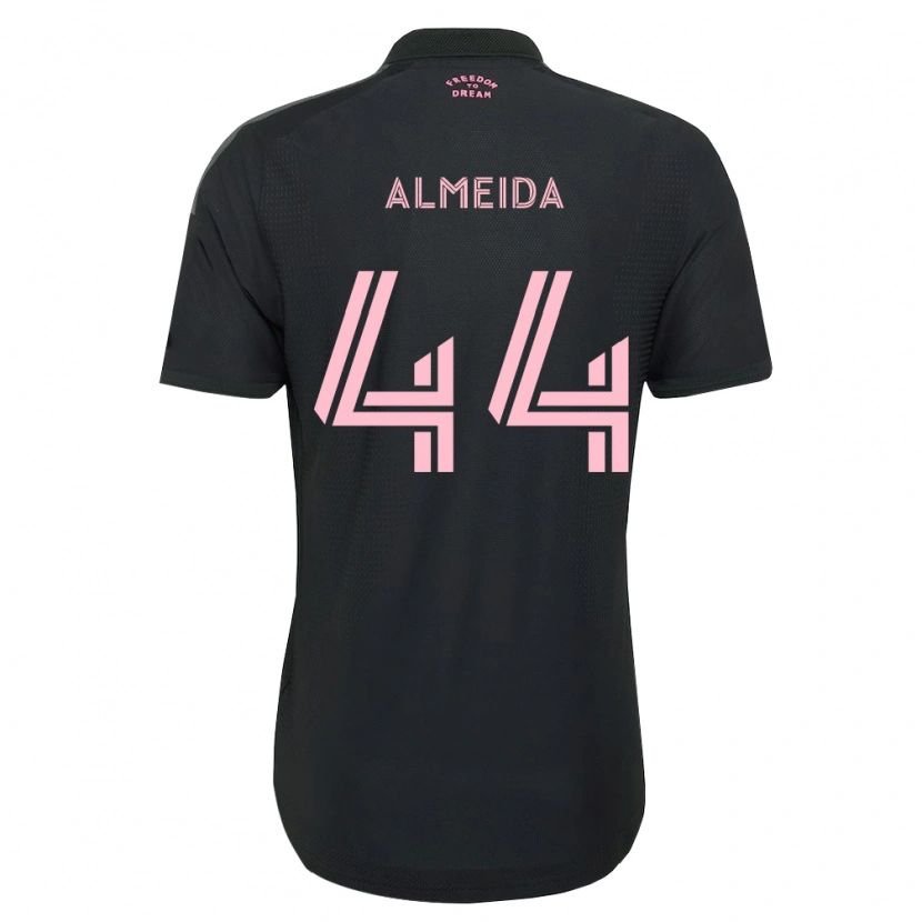 Danxen Kid Nicholas Almeida #44 Pink Black White Away Jersey 2026/27 T-Shirt