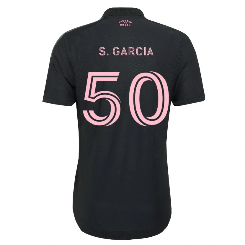 Danxen Kid Santiago Garcia #50 Pink Black White Away Jersey 2026/27 T-Shirt