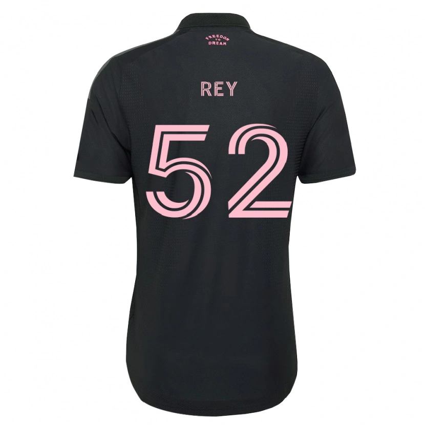 Danxen Kid Diego Rey #52 Pink Black White Away Jersey 2026/27 T-Shirt