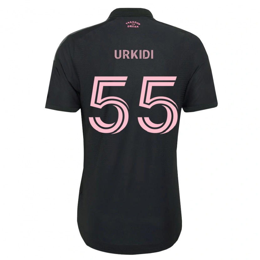 Danxen Kid Ian Urkidi #55 Pink Black White Away Jersey 2026/27 T-Shirt