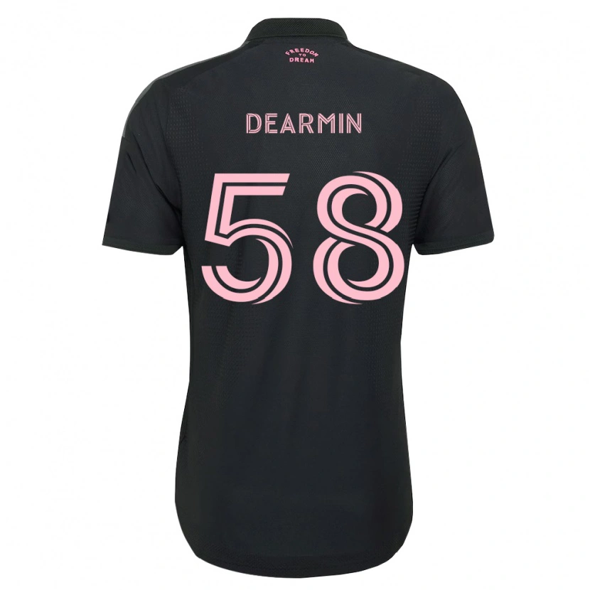 Danxen Kid Nash Dearmin #58 Pink Black White Away Jersey 2026/27 T-Shirt