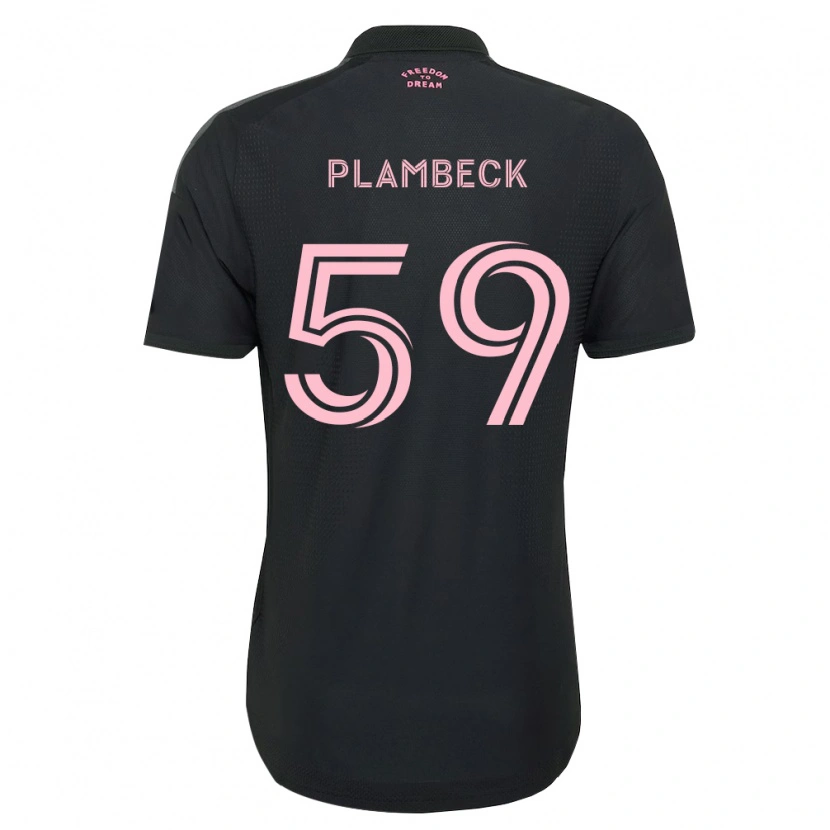 Danxen Kid Preston Plambeck #59 Pink Black White Away Jersey 2026/27 T-Shirt