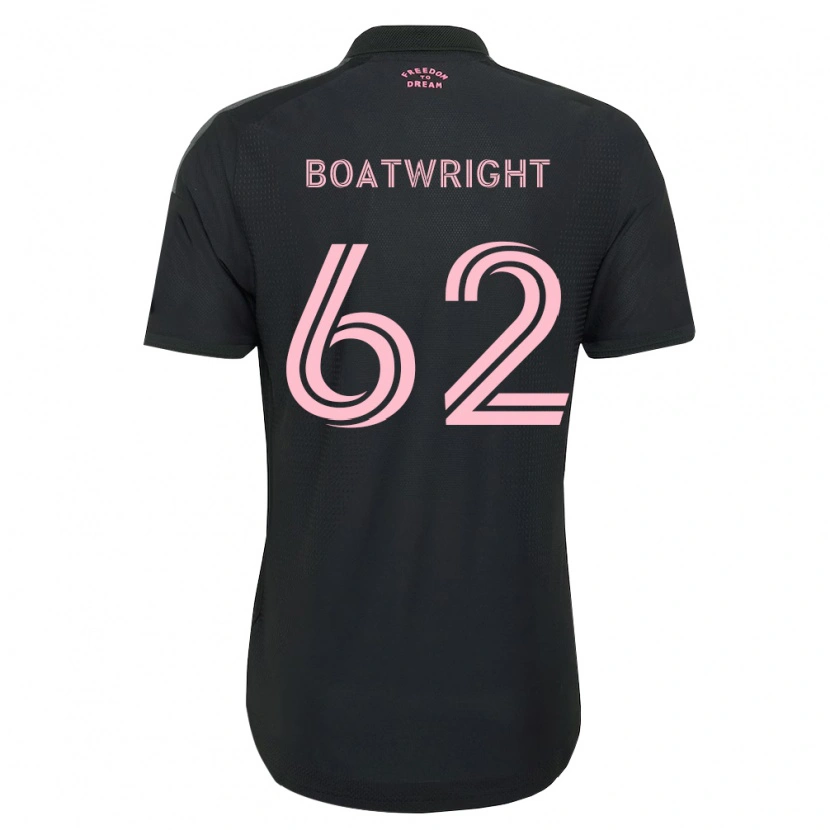 Danxen Kid Israel Boatwright #62 Pink Black White Away Jersey 2026/27 T-Shirt
