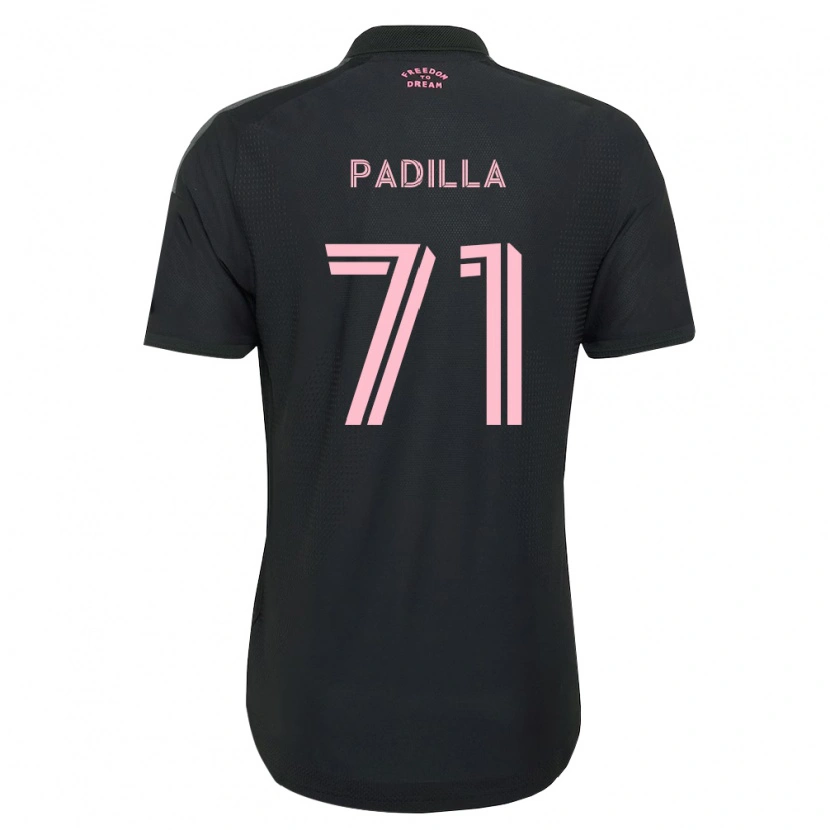 Danxen Kid Alexander Padilla #71 Pink Black White Away Jersey 2026/27 T-Shirt