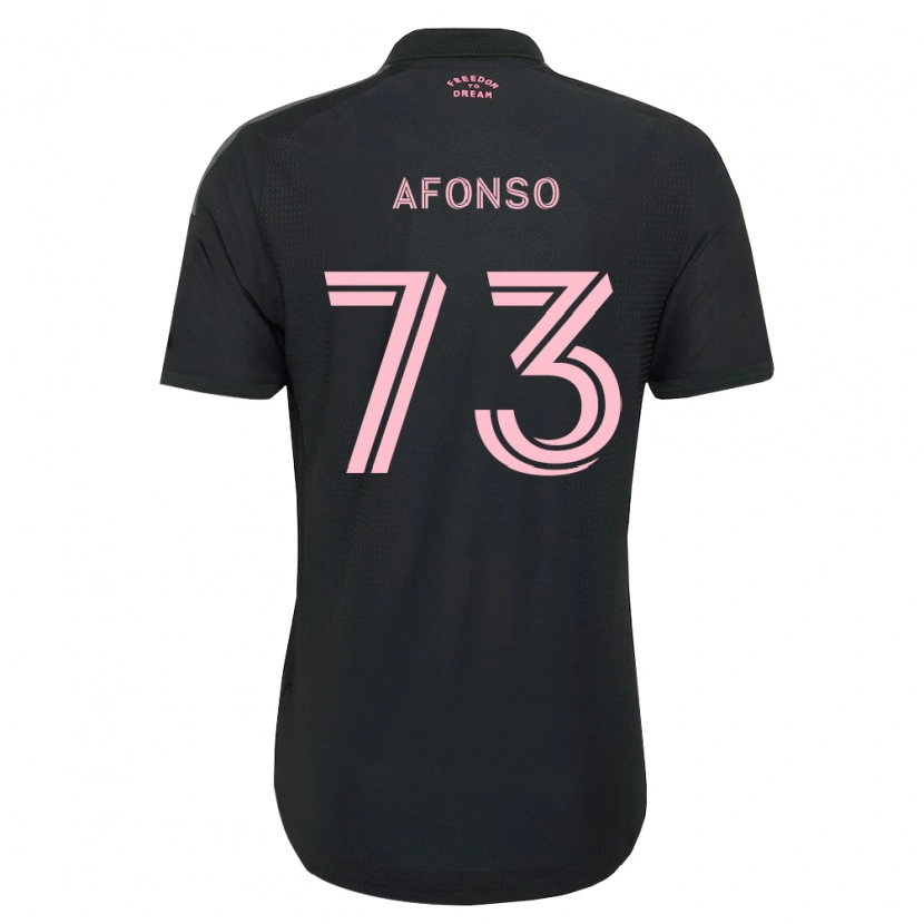 Danxen Kid Leo Afonso #73 Pink Black White Away Jersey 2026/27 T-Shirt