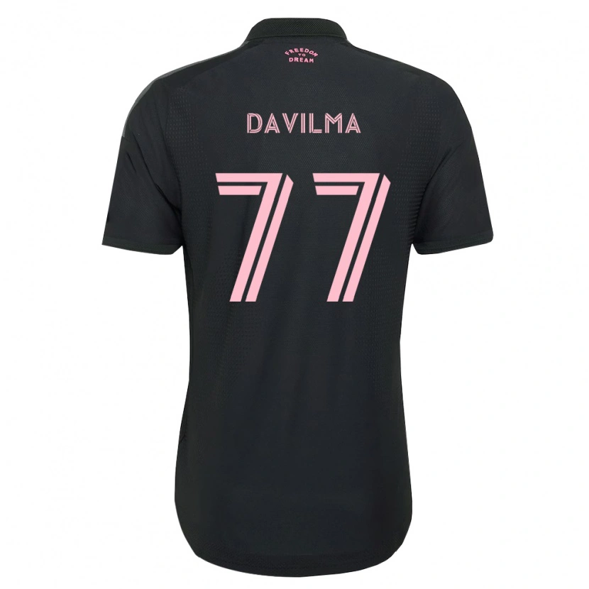 Danxen Kid Kensly Davilma #77 Pink Black White Away Jersey 2026/27 T-Shirt
