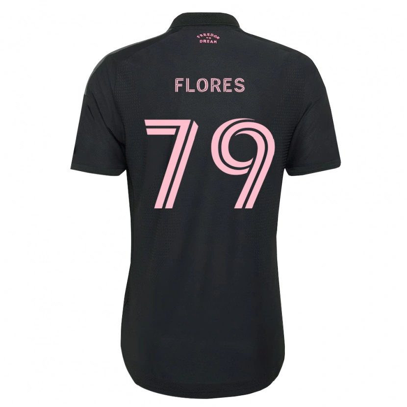 Danxen Kid Alejandro Flores #79 Pink Black White Away Jersey 2026/27 T-Shirt