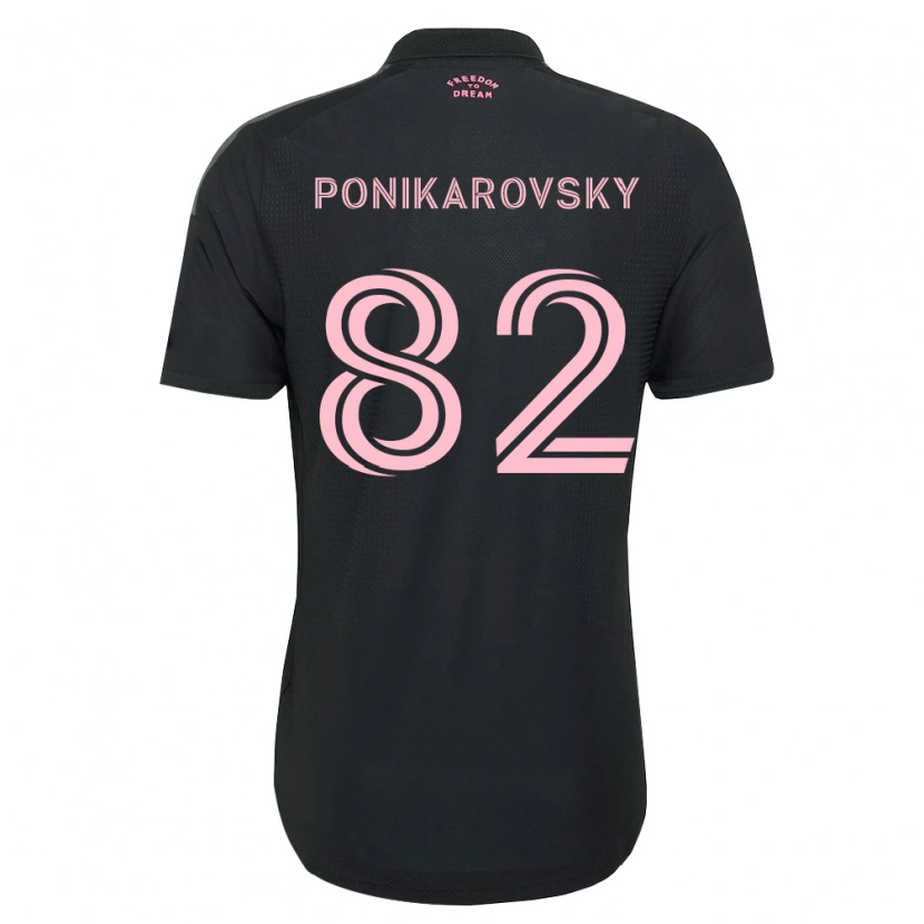 Danxen Kid Max Ponikarovsky #82 Pink Black White Away Jersey 2026/27 T-Shirt