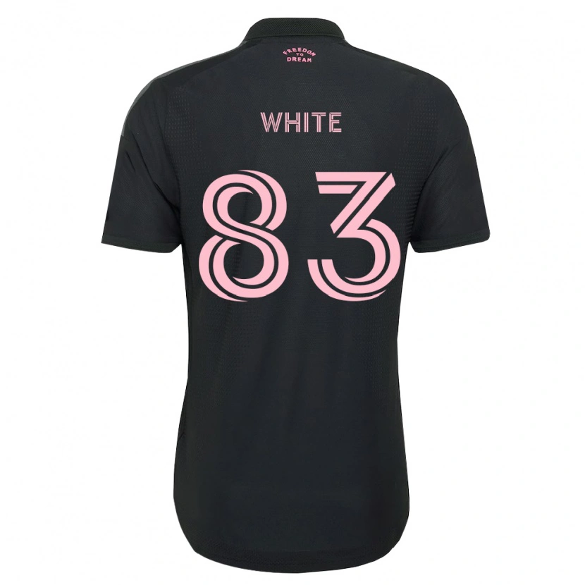 Danxen Kid Rondell White #83 Pink Black White Away Jersey 2026/27 T-Shirt