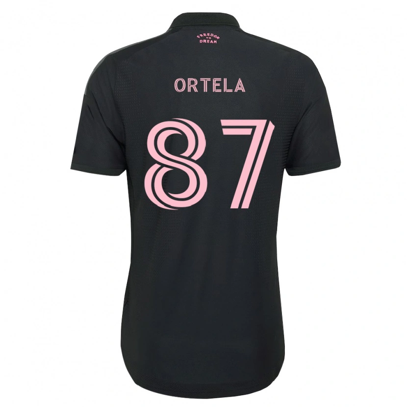 Danxen Kid Jerremy Ortela #87 Pink Black White Away Jersey 2026/27 T-Shirt