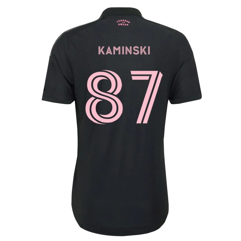 Danxen Kid Brett Kaminski #87 Pink Black White Away Jersey 2026/27 T-Shirt