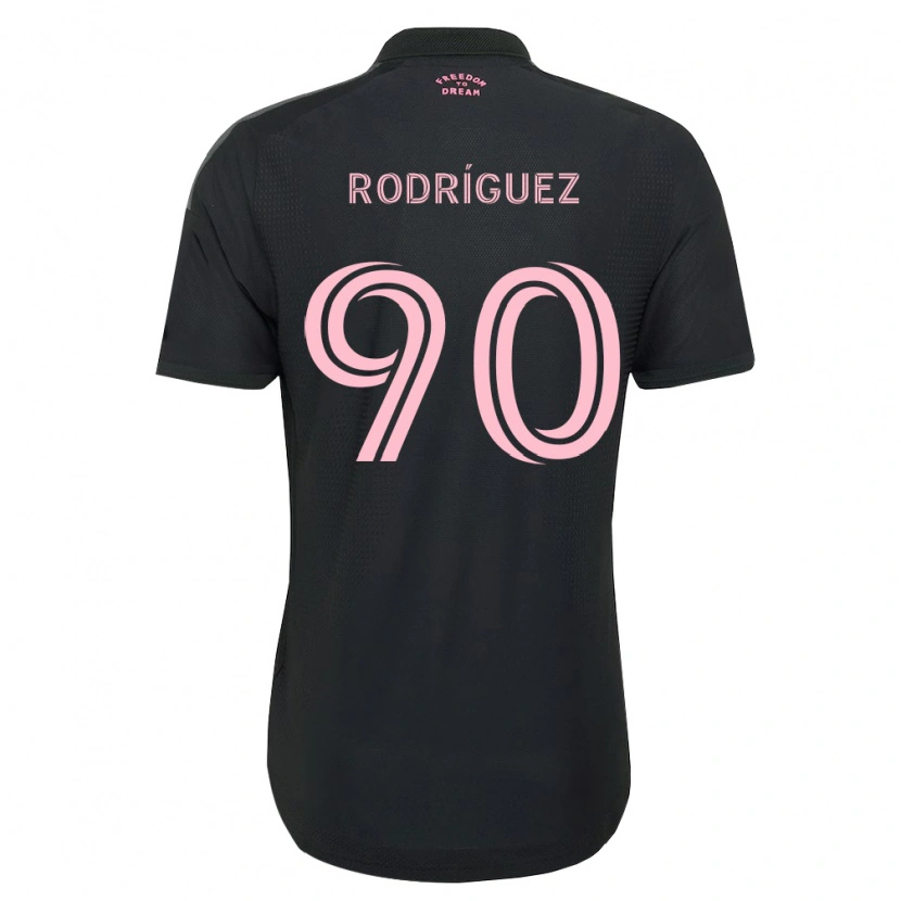 Danxen Kid Mark Rodríguez #90 Pink Black White Away Jersey 2026/27 T-Shirt