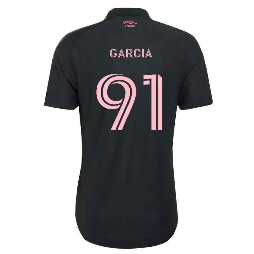 Danxen Kid Lesther García #91 Pink Black White Away Jersey 2026/27 T-Shirt