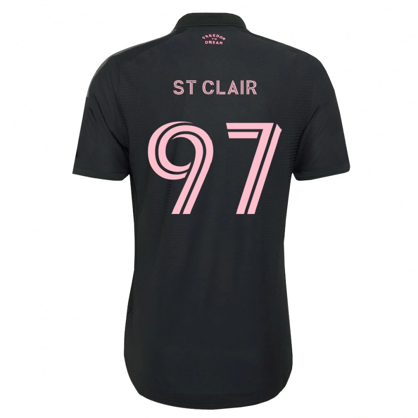 Danxen Kid Dayne St. Clair #97 Pink Black White Away Jersey 2026/27 T-Shirt