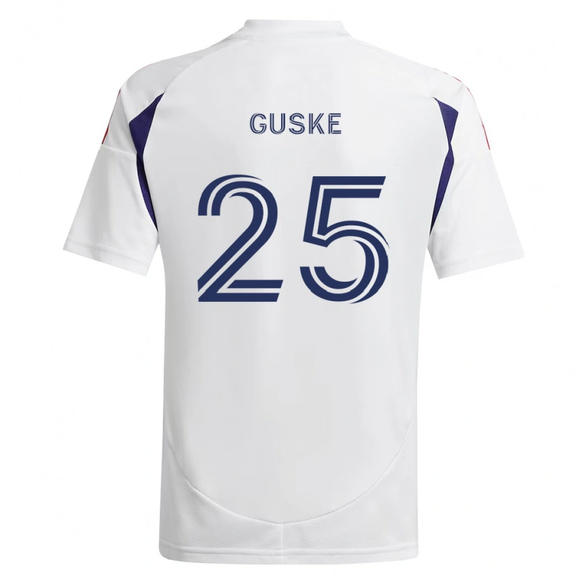 Danxen Kid Colin Guske #25 Royal Blue Red Brown Away Jersey 2026/27 T-Shirt