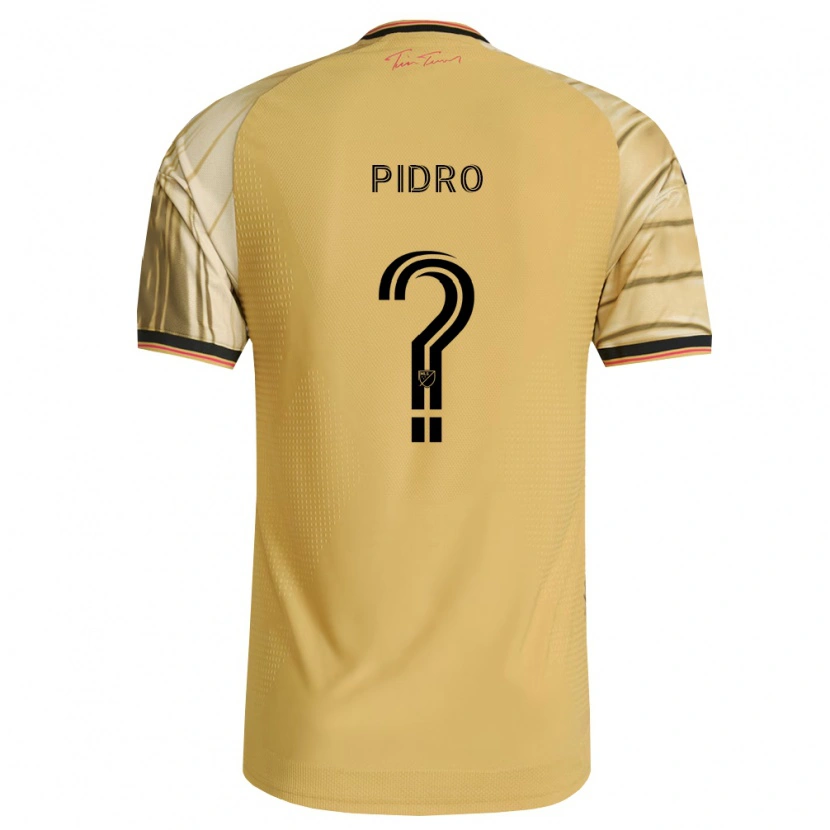 Danxen Kid Selmir Pidro #0 Brown Yellow Black Away Jersey 2026/27 T-Shirt