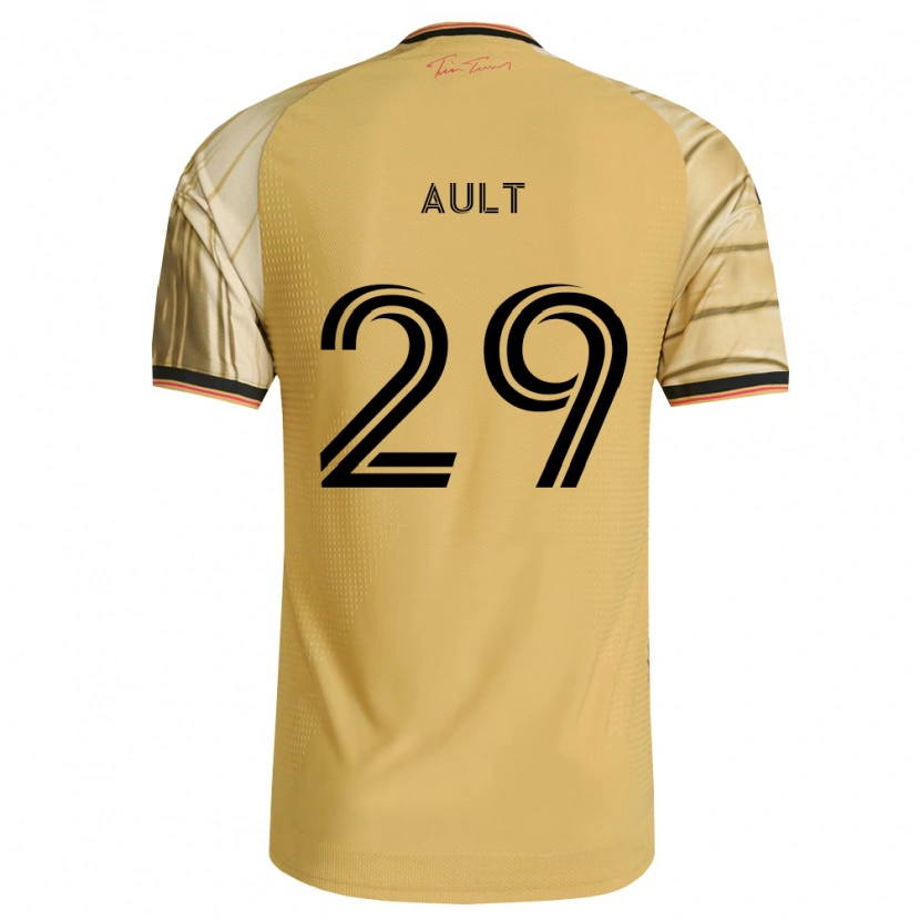 Danxen Kid Palmer Ault #29 Brown Yellow Black Away Jersey 2026/27 T-Shirt