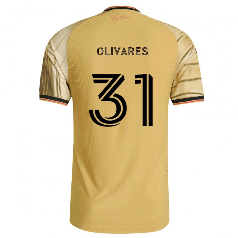 Danxen Kid Christian Olivares #31 Brown Yellow Black Away Jersey 2026/27 T-Shirt