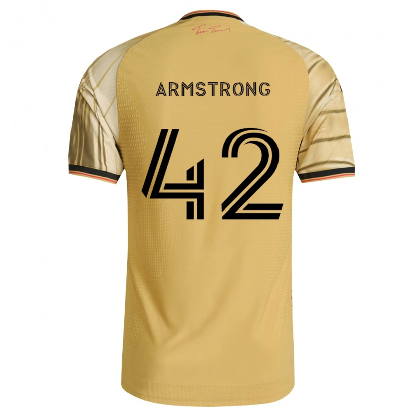 Danxen Kid Ezra Armstrong #42 Brown Yellow Black Away Jersey 2026/27 T-Shirt