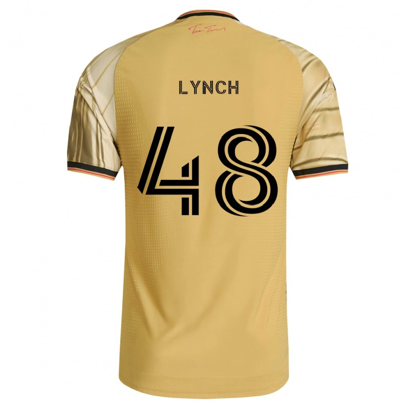Danxen Kid Riley Lynch #48 Brown Yellow Black Away Jersey 2026/27 T-Shirt