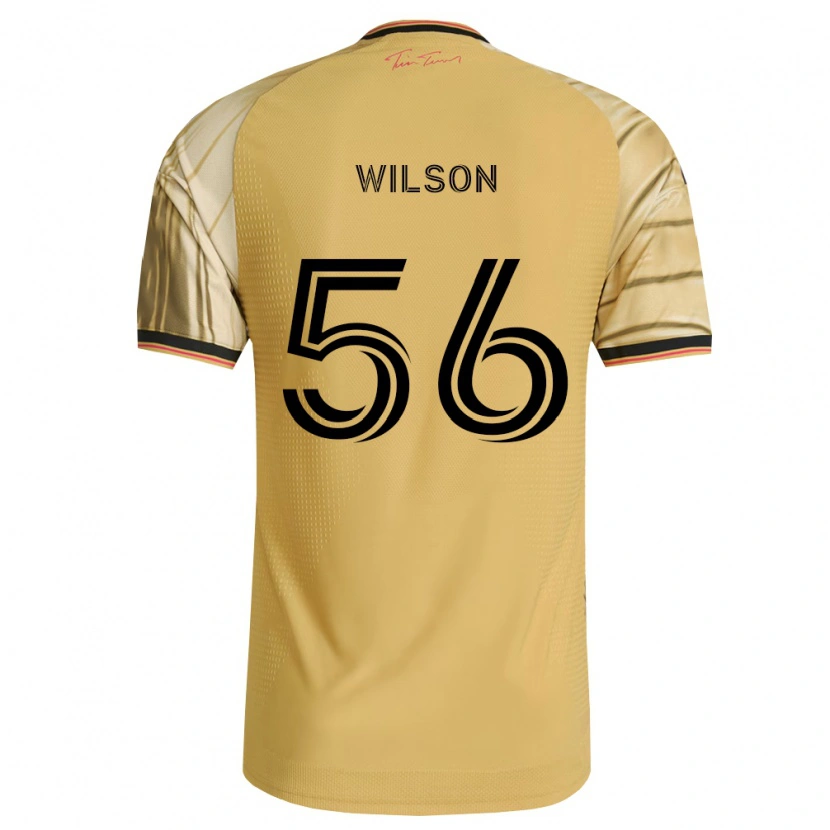 Danxen Kid Blake Wilson #56 Brown Yellow Black Away Jersey 2026/27 T-Shirt