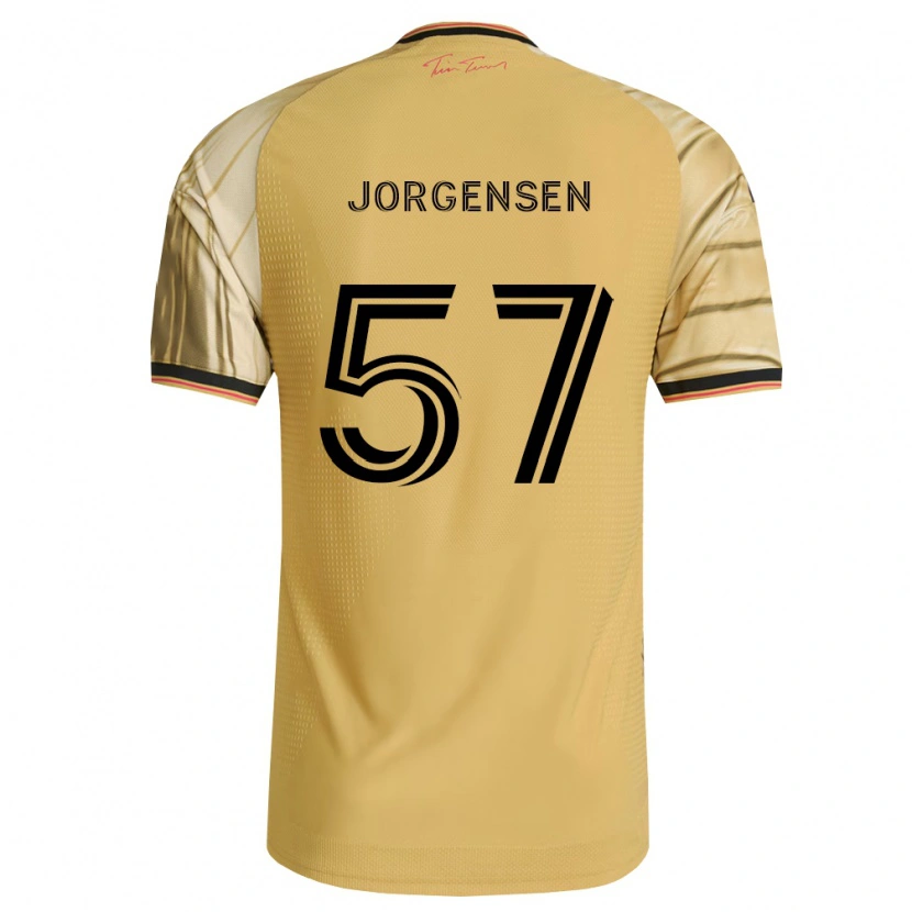 Danxen Kid Owen Jorgensen #57 Brown Yellow Black Away Jersey 2026/27 T-Shirt