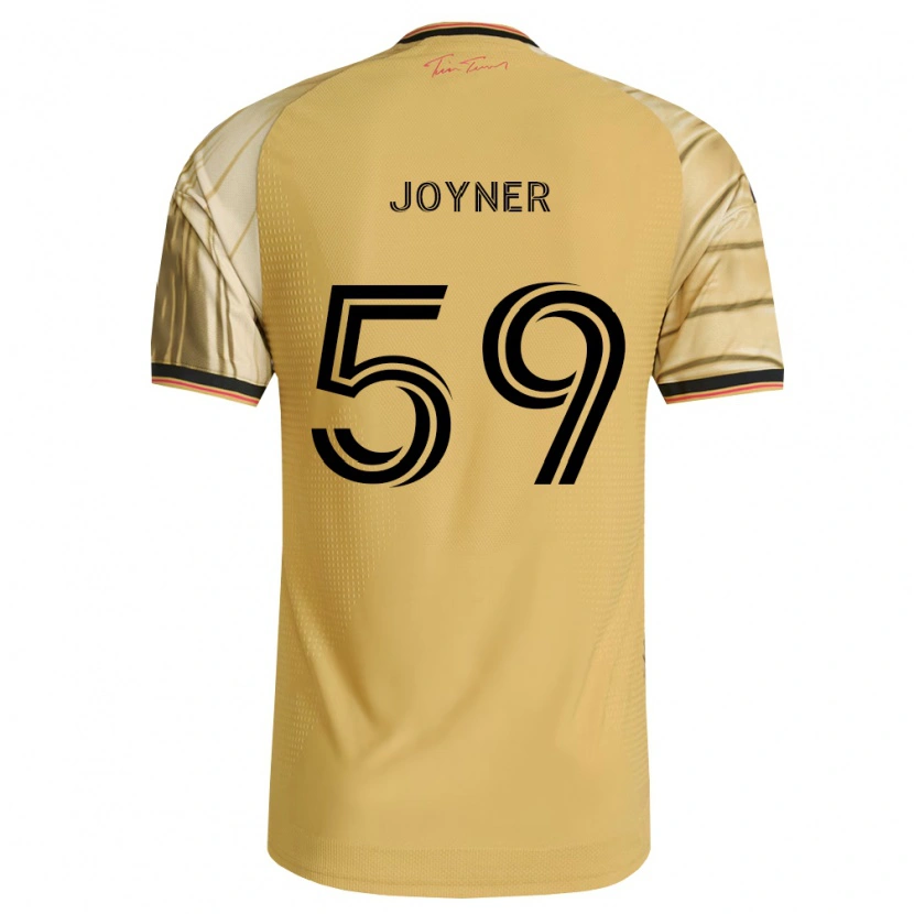 Danxen Kid Mykhi Joyner #59 Brown Yellow Black Away Jersey 2026/27 T-Shirt