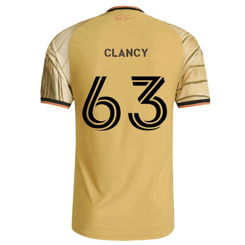 Danxen Kid Trip Clancy #63 Brown Yellow Black Away Jersey 2026/27 T-Shirt