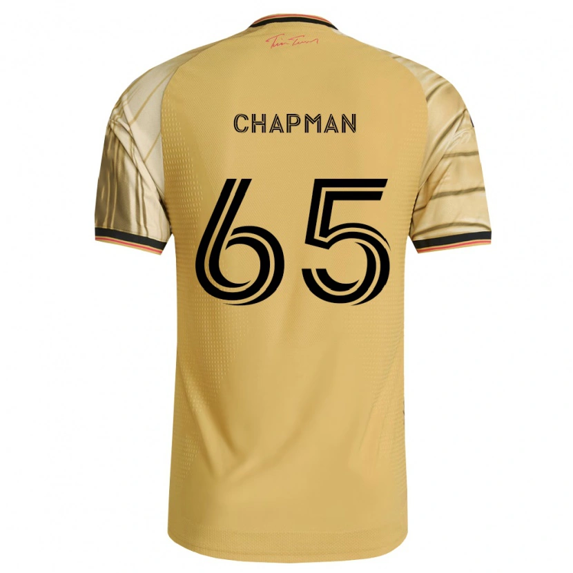 Danxen Kid Owen Chapman #65 Brown Yellow Black Away Jersey 2026/27 T-Shirt