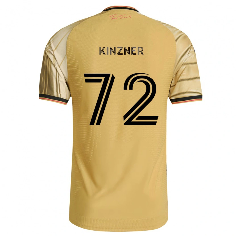 Danxen Kid Eric Kinzner #72 Brown Yellow Black Away Jersey 2026/27 T-Shirt