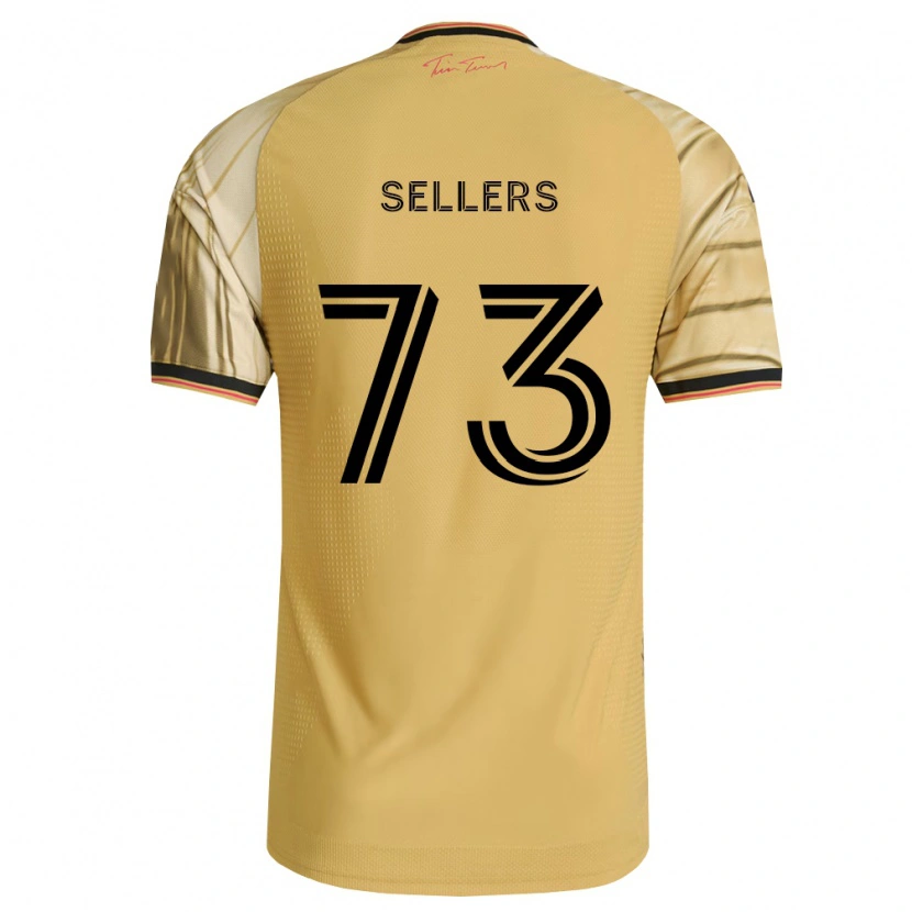 Danxen Kid Braydon Sellers #73 Brown Yellow Black Away Jersey 2026/27 T-Shirt