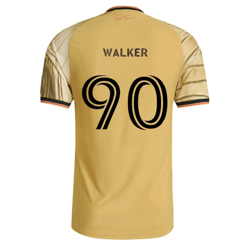 Danxen Kid Eric Walker #90 Brown Yellow Black Away Jersey 2026/27 T-Shirt