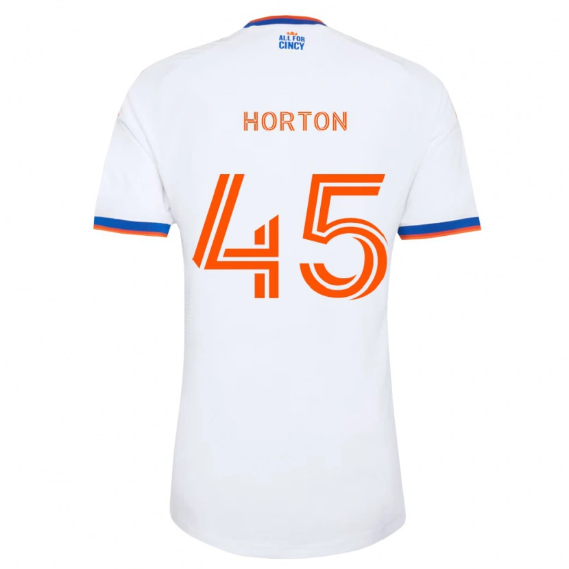 Danxen Kid Philip Horton #45 White Navy Blue Orange Away Jersey 2026/27 T-Shirt