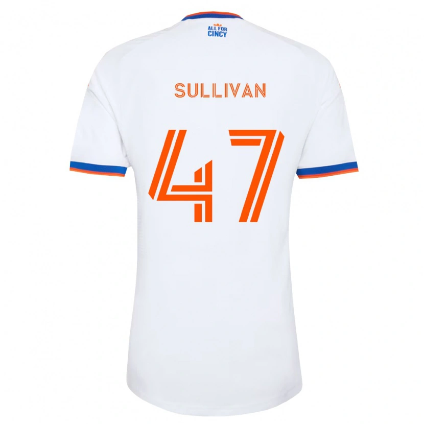 Danxen Kid Michael Sullivan #47 White Navy Blue Orange Away Jersey 2026/27 T-Shirt