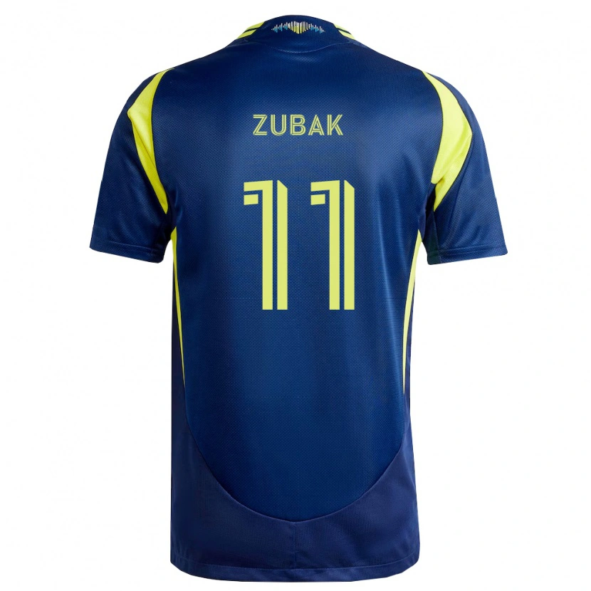 Danxen Kid Ethan Zubak #11 Yellow Navy Blue Away Jersey 2026/27 T-Shirt